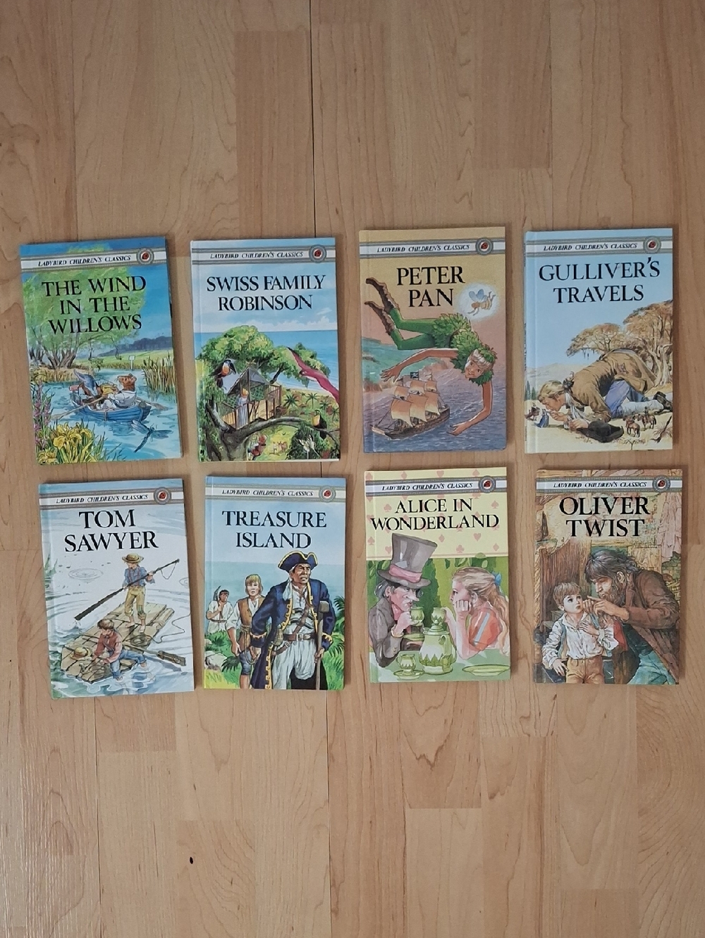 Ladybird Children's Classics Set Of 8 Abridged Stories Hardcover